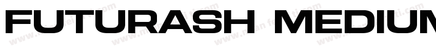 FuturaSH Medium Regular字体转换